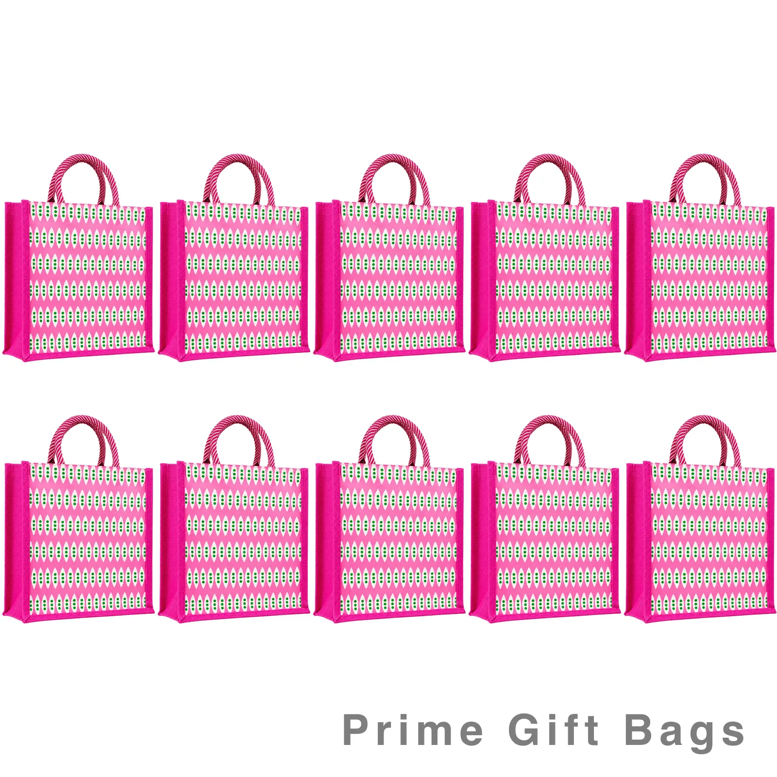 Pink Petal Canvas Tote Bag — Pretty Reusable Shopping Bag